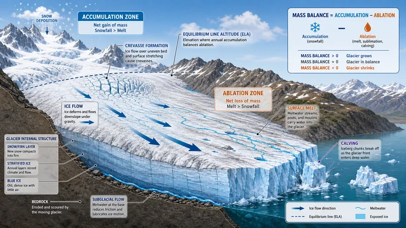 Glacier dynamics