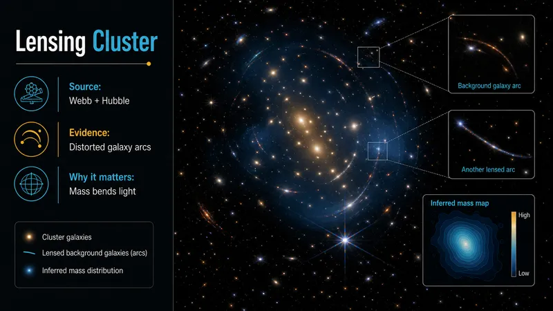 Cosmic Magnifying Glass: JWST and Hubble Joint Lensing