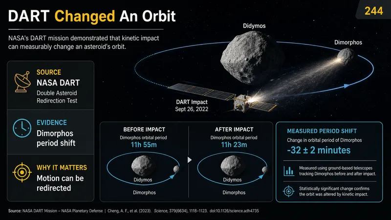 DART: Humanity's First Planetary Defense Test