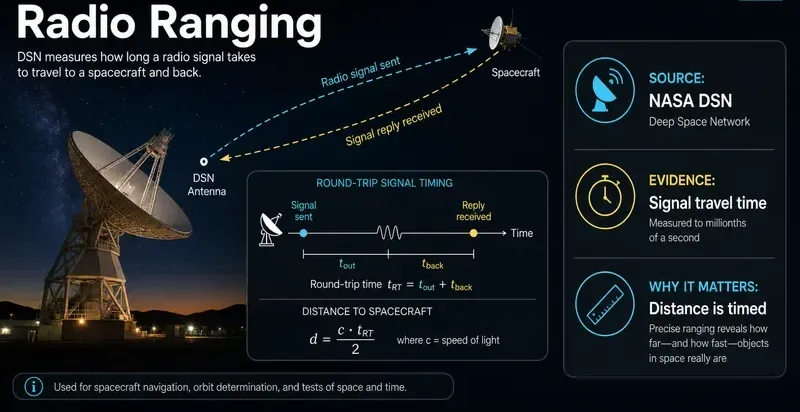 DSN Ranging: Navigation at Solar System Scale