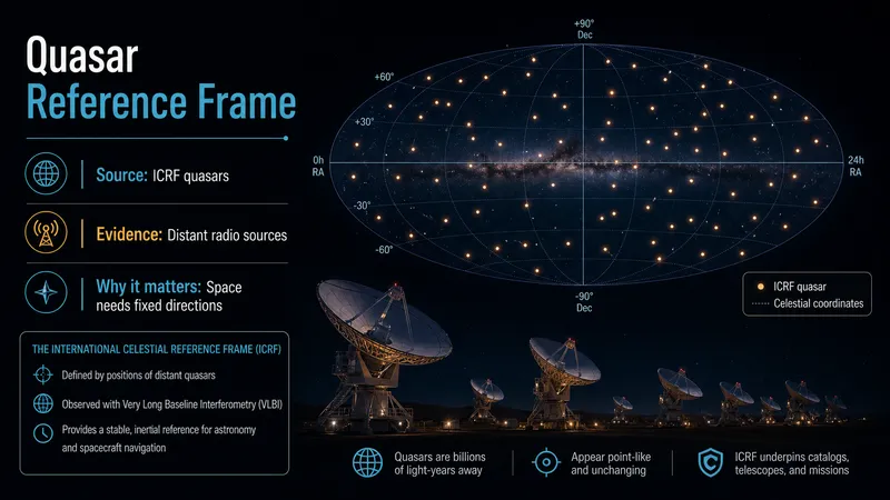 ICRF: Quasars as Fixed Stars