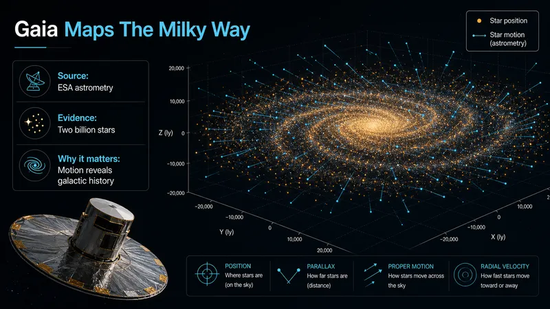 One Billion Stars Mapped: ESA's Gaia