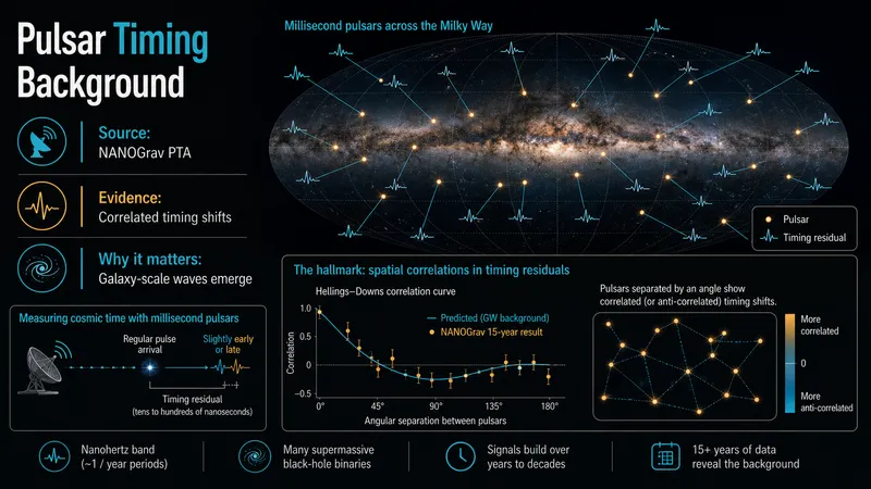 Pulsar Timing Array: The Nanohertz Background