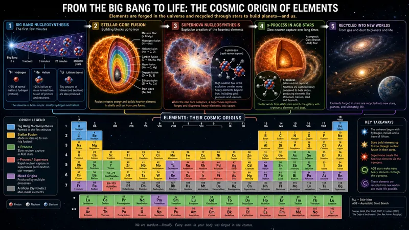 Stellar nucleosynthesis and the cosmic origin of elements