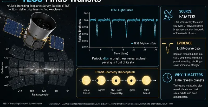 TESS Light Curves: Reading a Planet's Shadow