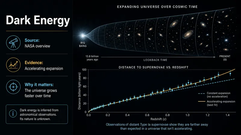 The Accelerating Universe: Dark Energy Discovered