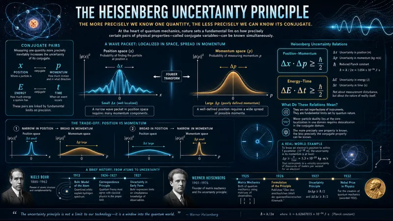 The Heisenberg uncertainty principle