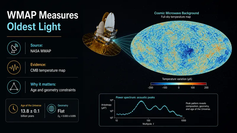 The Oldest Light: WMAP Maps the Cosmic Microwave Background