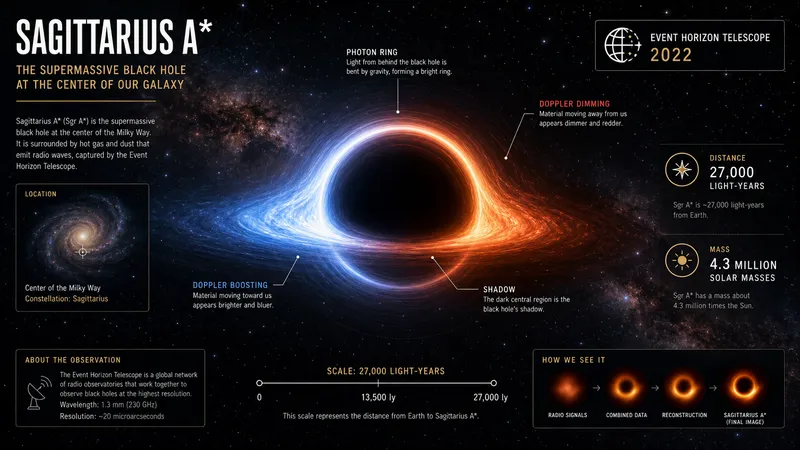 The Sagittarius A* supermassive black hole imaged by the Event Horizon Telescope
