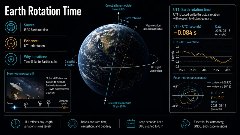 UT1: Measuring Earth's Wobble