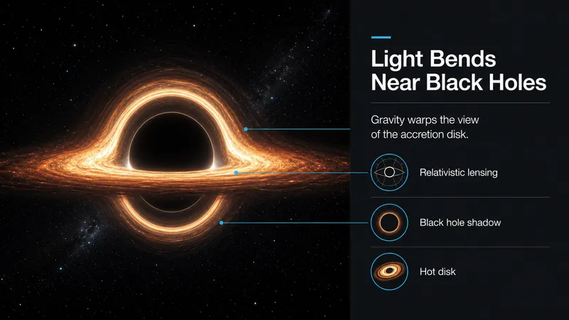 Warped Light: The Anatomy of an Accretion Disk