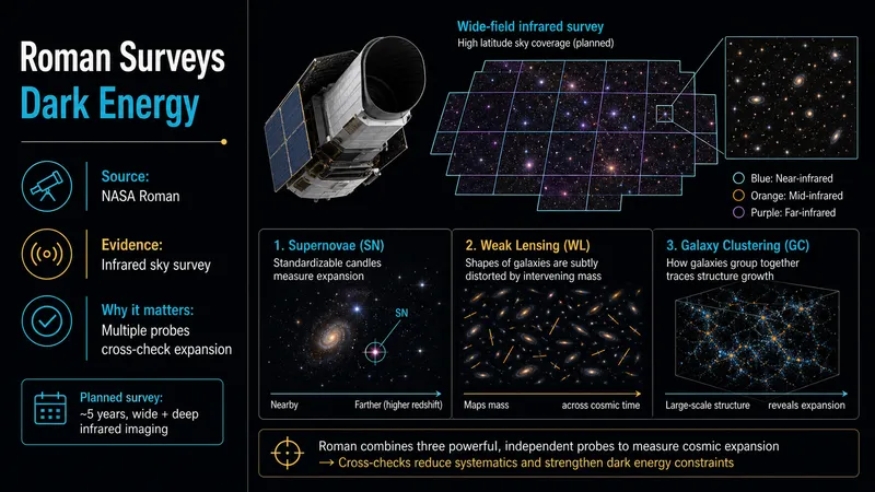 Wide-Eye in Space: NASA Roman's Dark Energy Survey
